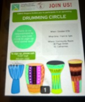 Drumming circle